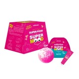 Набор Super Fruit (Гель для душа 100мл, Крем для рук 30 мл, Бурлящий шар для ванны) Cafe Mimi Super Food